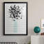 Bouquet de noir et blanc - Cadre photo, reproduction d'art sur papier-1768246561-1768246565