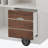 54" Farmhouse Kitchen Island With Drop Leaf, Power Outlet, Kitchen Storage Cart With 2 Doors, 2 Drawers, Rolling Kitchen Island On 4 Large Wheels With Spice Rack-654741303