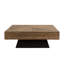 Casares Solid Wood Pedestal Coffee Table