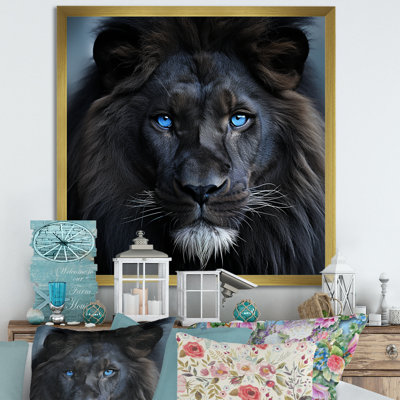 Midnight Lion - Lion Animal Wall Decor