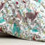 Ensemble d'édredon réversible en microfibre Christmas Woodland - gris / menthe / prune-877725490