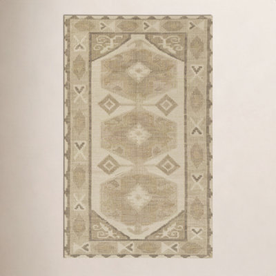 Arlie Natural Hand-Woven Oriental Rug
