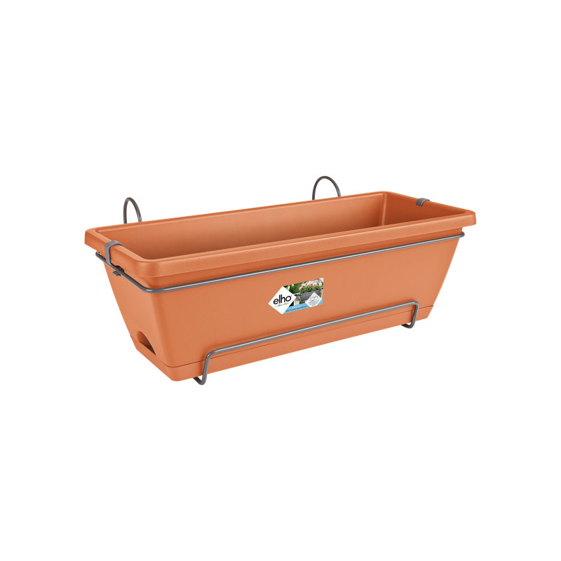 Barcelona Railing Planter, Terra