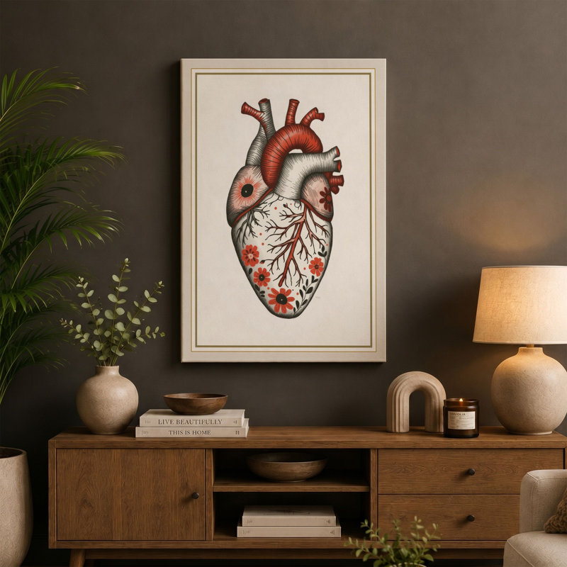 Print, 36x24 - 91.4 x 61.0 cm, Teal Border