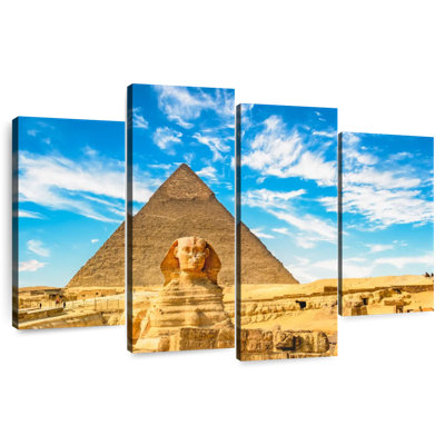 Adella Ancient Sphinx And Pyramid