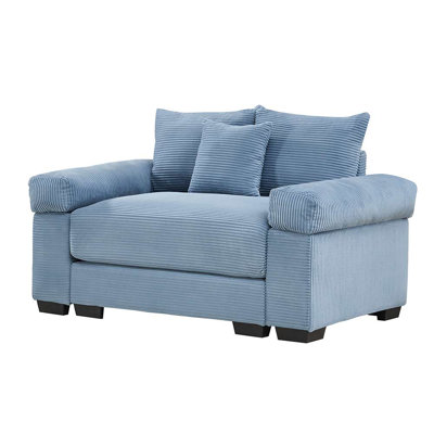 Extra-Wide and Thick Armrests Chair