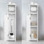 Maliyah Freestanding Linen Cabinet