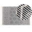 Overlea Rectangle 160 cm x 230 cm Geometric Hand Woven Area Rug
