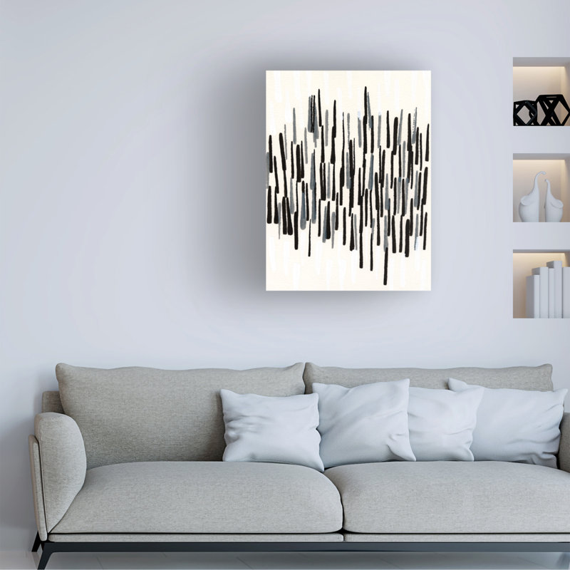 Art sur toile Jodi Fuchs «Tonal II», H 47 po x l 35 po x P 2 po