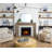 Brooks 64" Grand Electric Fireplace by Real Flame-119867556