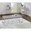 Table basse Chafik, table basse en chêne naturel, table basse, table basse en bois, table basse moderne, table basse rectangulaire