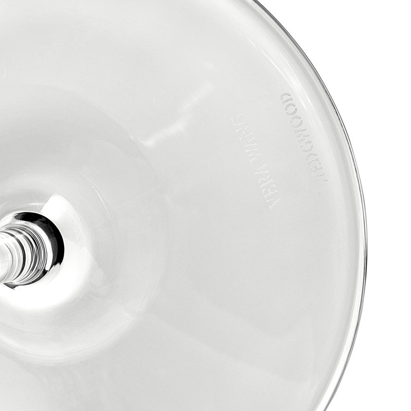 Vera Wang for Wedgwood Swirl White Wine Glass, Set of 2