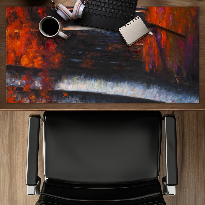 Mysterious forest - 15.75"x31.50" Desk mat