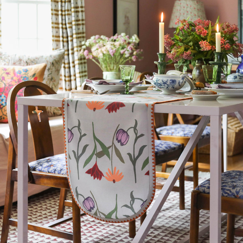 Table Runner Picnic on the Meadow, 12" x 78" Runner