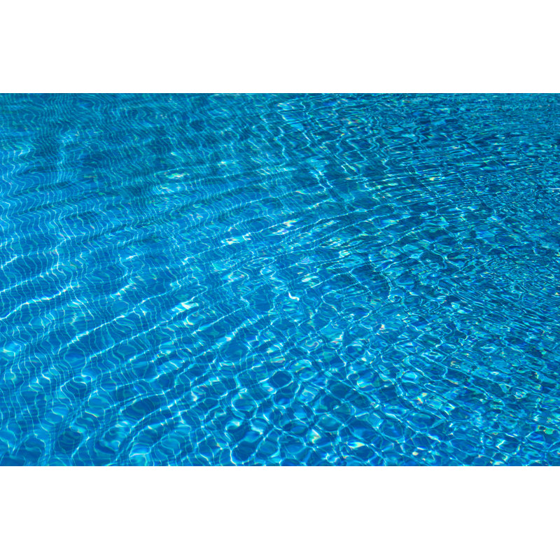 Swimming Pool Surface Background by Gokcemim - Wrapped Canvas Print, 61cm H x 91cm W x 3.8cm D