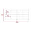 Table de chevet moderne, table de bout, table d'appoint à deux tiroirs, poignée en métal - noir / pin-2119580135