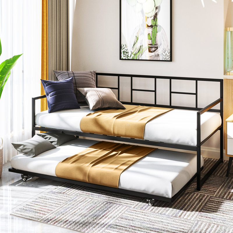 Rithvik Twin Daybed, Black