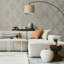 Serenity Geo Neutral and Gold Removable Wallpaper-87710275