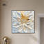 Art mural floral élégant sur toile de lotus par Art Remedy-104343638-104343659
