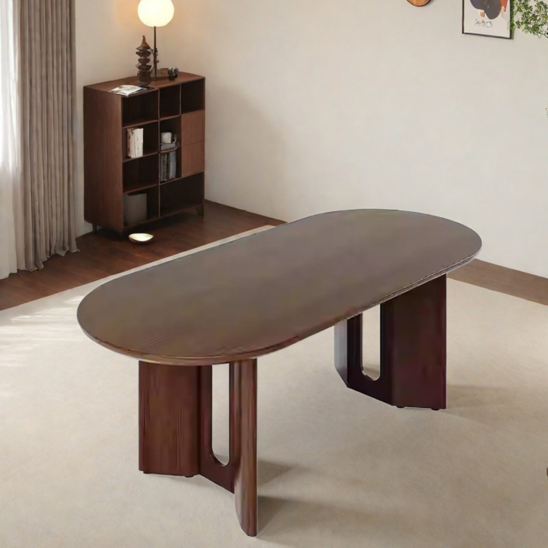 Fossum, H 29,52 po x L 70,86 po x l 31,49 po, Marron foncé