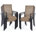 Set of 8 Brown