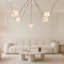 Mineral 5-Light Brass dimmable LED Chandelier-1670624188-1670624191