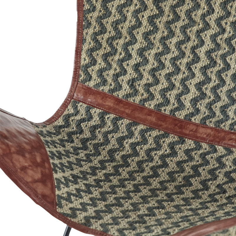 Fauteuil papillon de 32,08 po de largeur