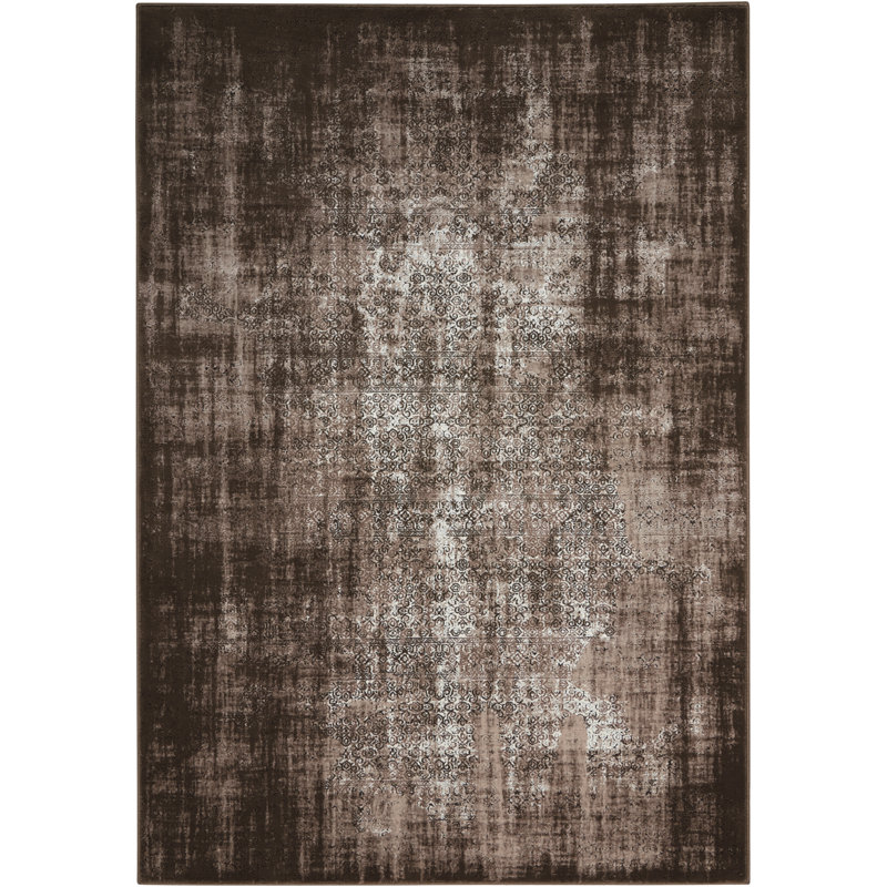 Tapis taupe Saliba, Rectangle 3 pi 9 po x 5 pi 9 po