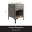 Table de chevet Rolland (table de chevet seulement)