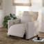 Fauteuil inclinable électrique Carolan, avoine