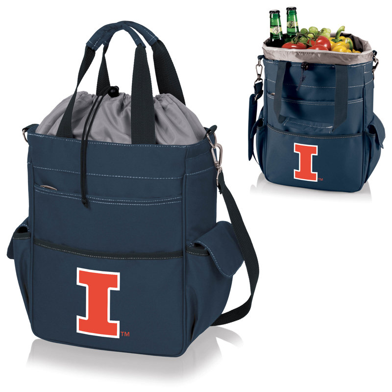 Activo Insulated Tote, Navy, University Of Illinois Fighting Illini