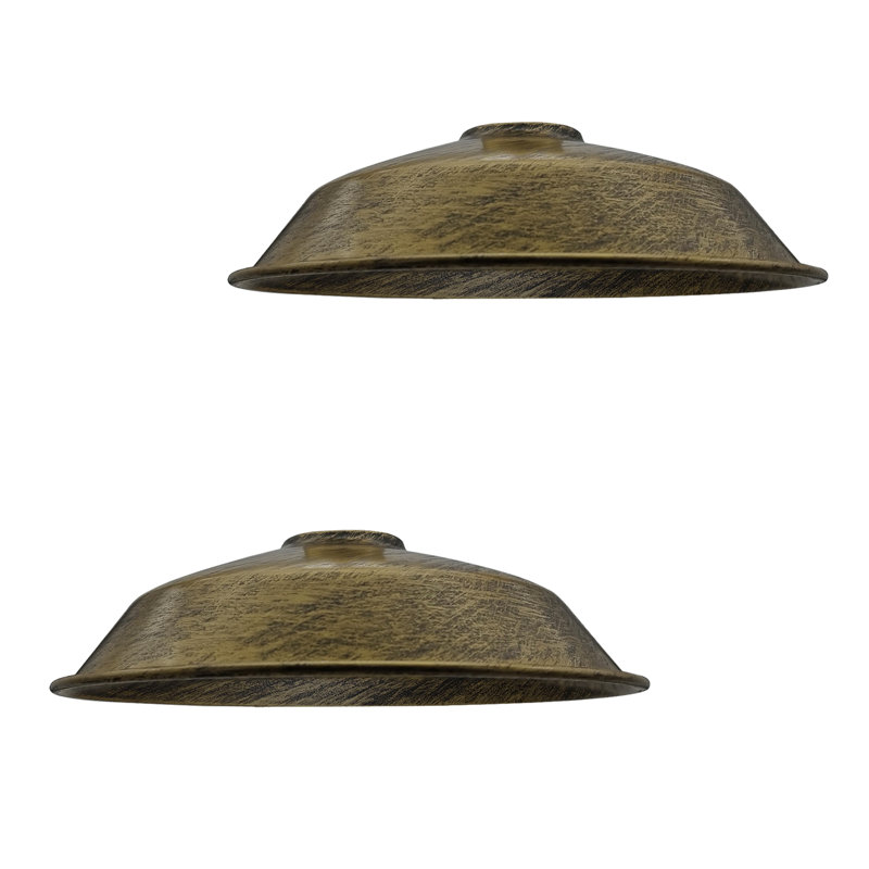 Loret 7cm H Metal Bowl Lamp Shade ( Uno ), Brushed Brass