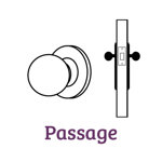 Plymouth Passage (Hall & Closet) Round Knob