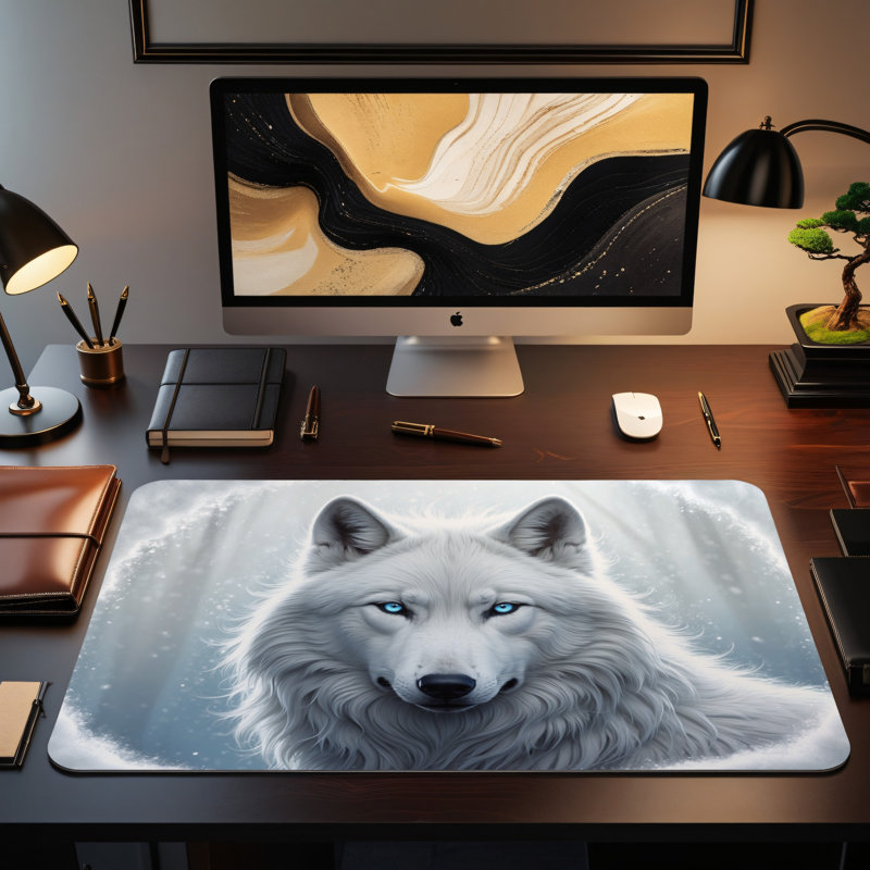 Polyester Desk Pad, 31.5x15.5