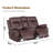 Bhuvi 70.47'' Faux Leather Reclining Loveseat-508951570