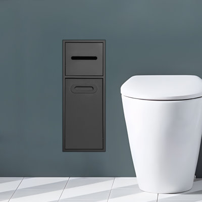 Armoire poubelle de salle de bain
