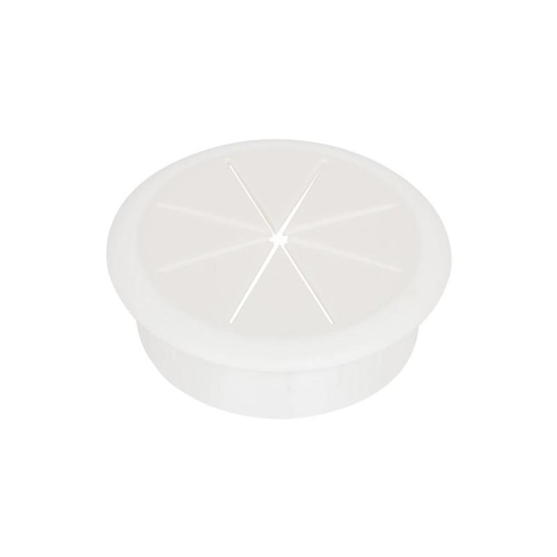 Flexi-Grommet Cap 60mm, White