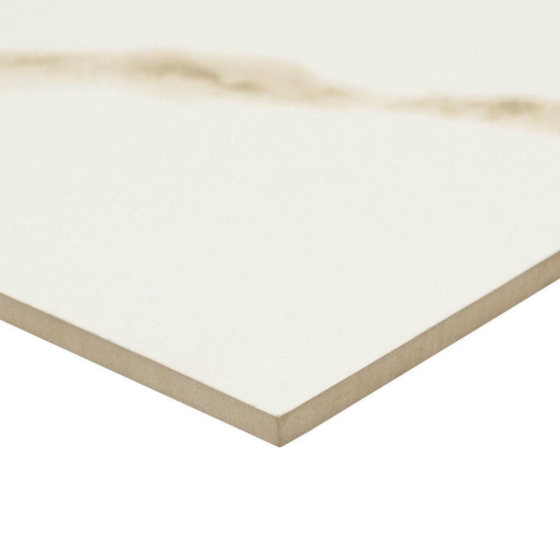 Ardena 12 in. x 24 in. Matte Porcelain Stone Look Floor and Wall Tile, Vena