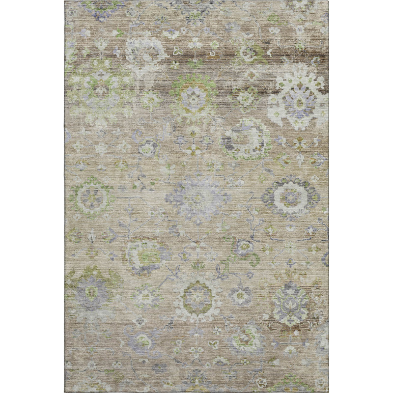 Tapis mondial de qualité supérieure lavable à la machine Konopka AMF1107, Rectangle 2 pi 6 po x 3 pi 10 po
