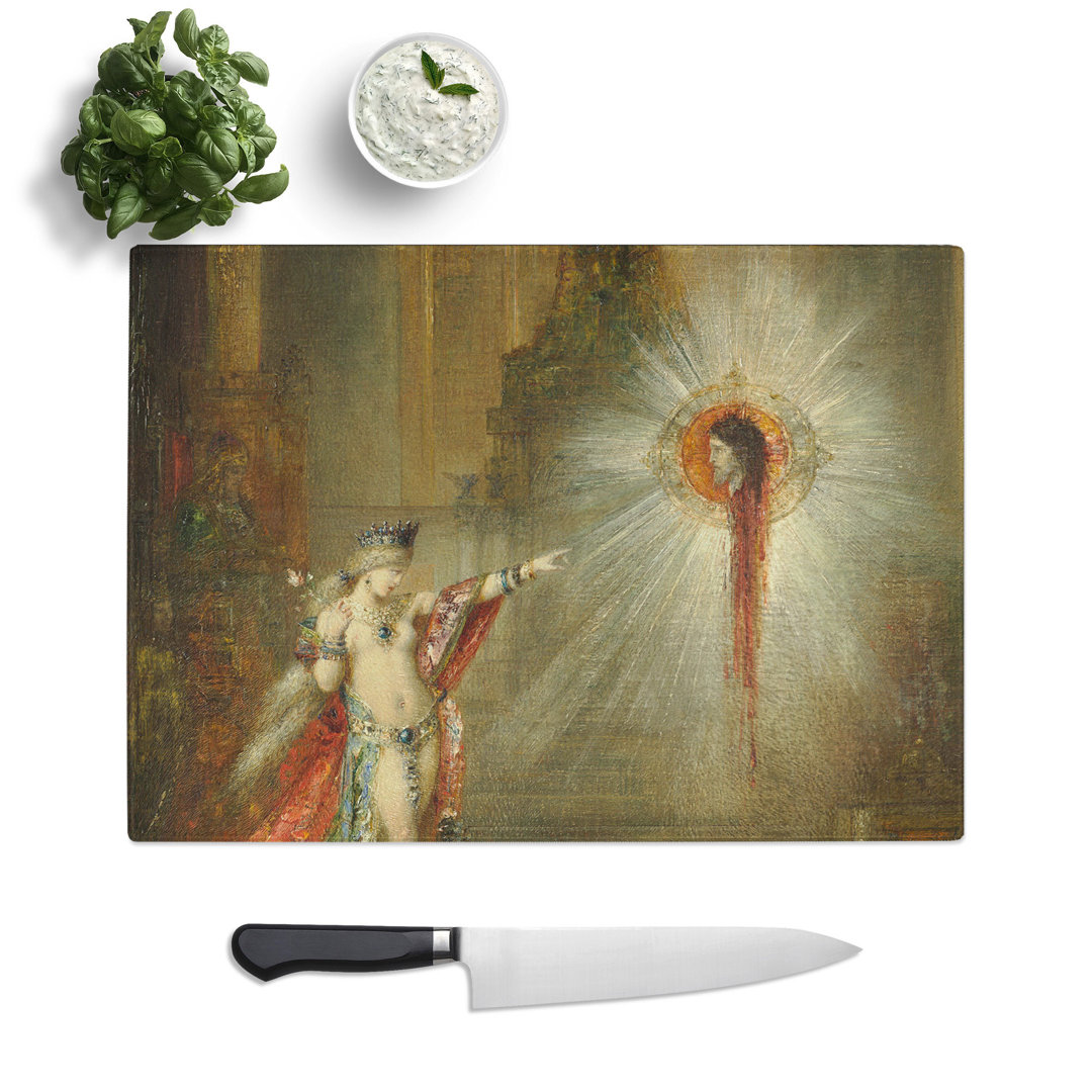 The Apparition by Gustave Moreau Chopping Board