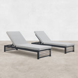 Pawni Teak Outdoor Chaise Lounge