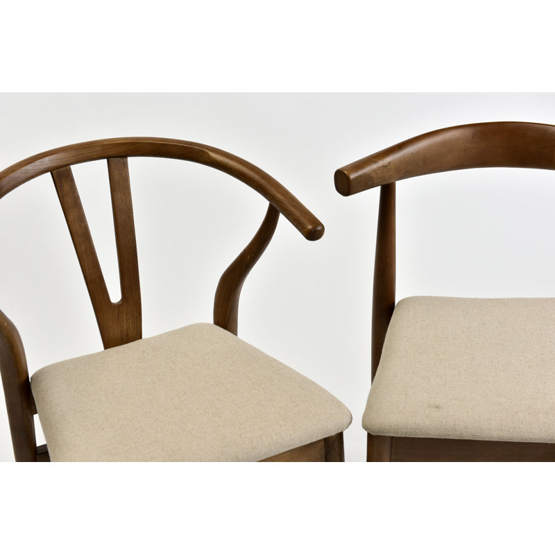 Chaise d'appoint Bernardi, Noyer foncé