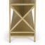 Bibliothèque en fer Asmir H 32 "x l 36"-677170122