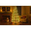 Arbre de Noël complet 6 pi avec lumières DEL et base en métal, arbre complet 612 pointes, décoration de Noël