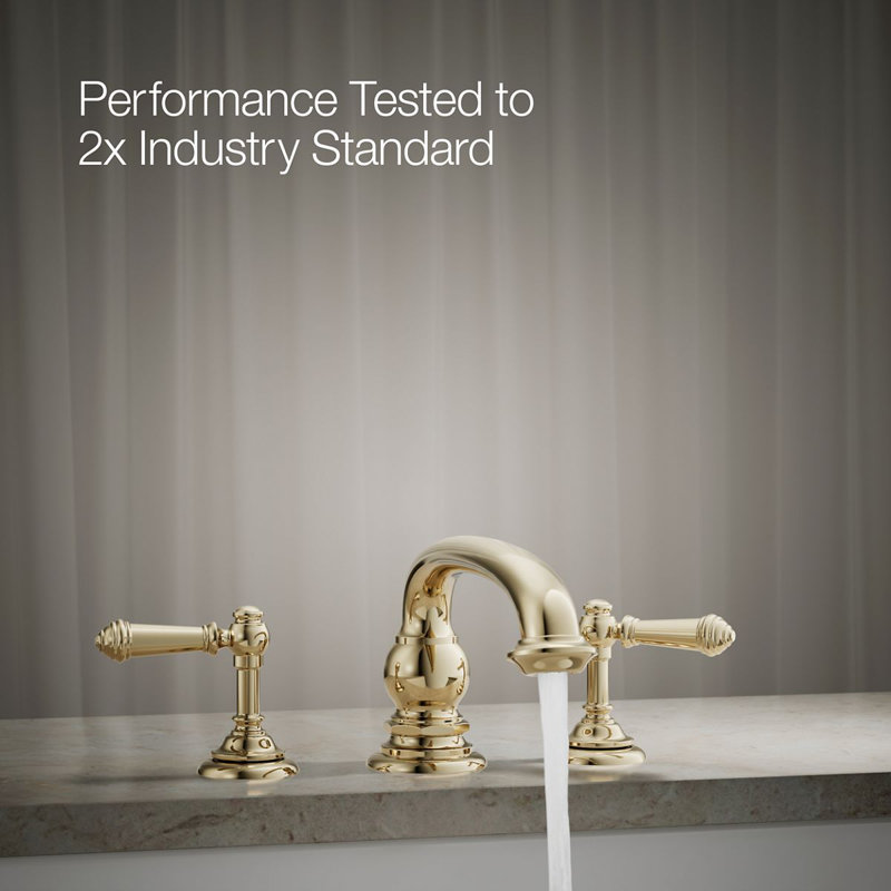 Artifacts® Deck-Mount Bath Lever Handle Trim, Gold