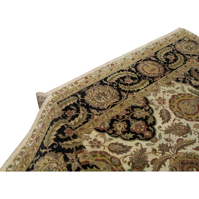 Wool Oriental Indoor Rug, Rectangle 9'1" x 12'12'
