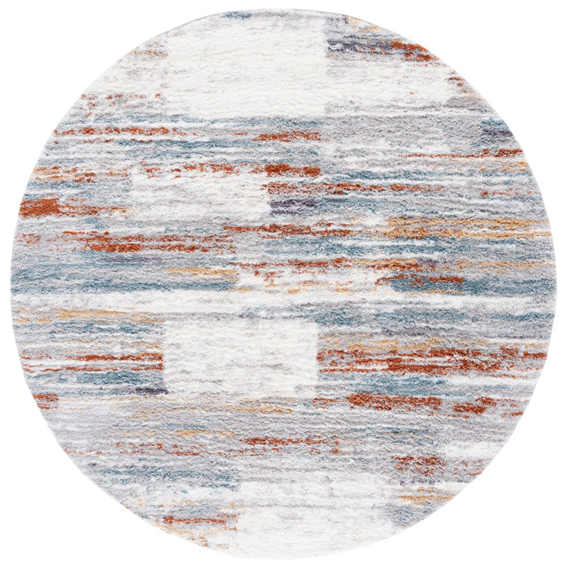 Jouke Performance Abstract Rug, Round 7'