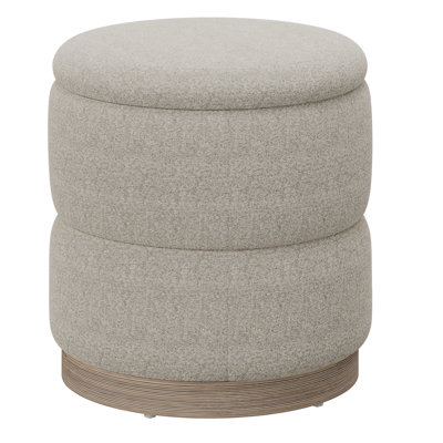 Crain Upholstered Storage Ottoman with Reversable Lid