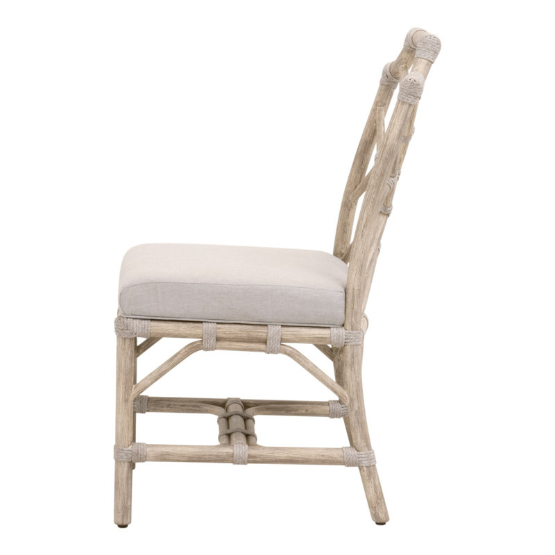 Chaise rembourrée en tissu Bayview