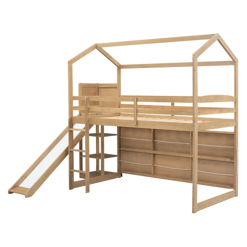 Harper Orchard Bittrich Kids Twin Loft Bed | Wayfair